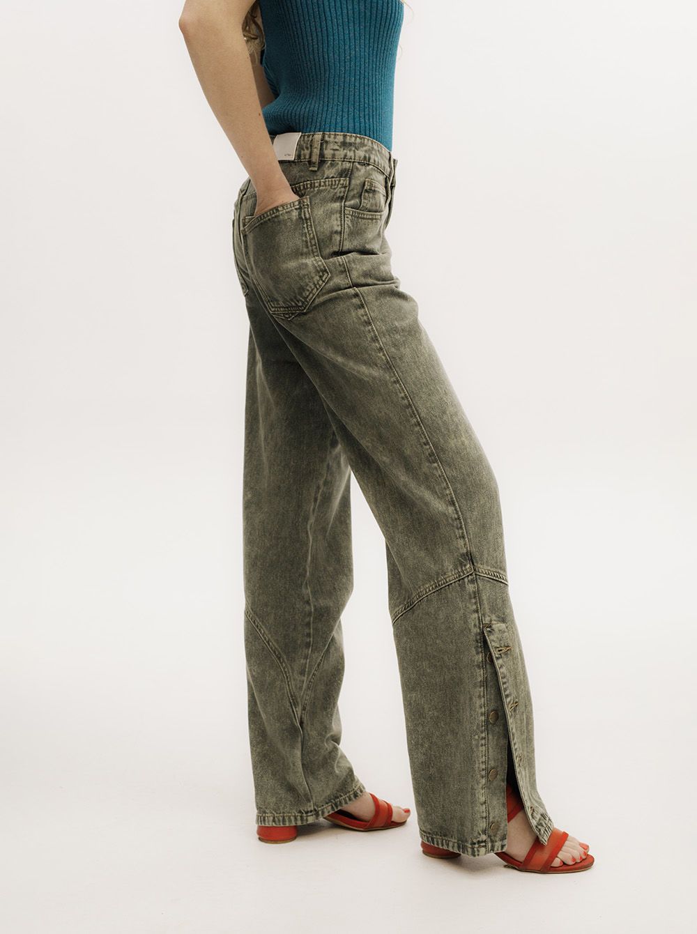 sualado pant verde 28